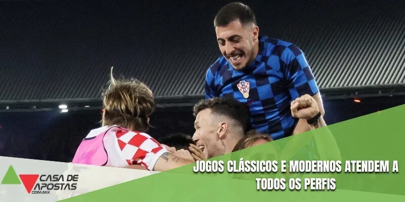 Jogos clássicos e modernos atendem a todos os perfis