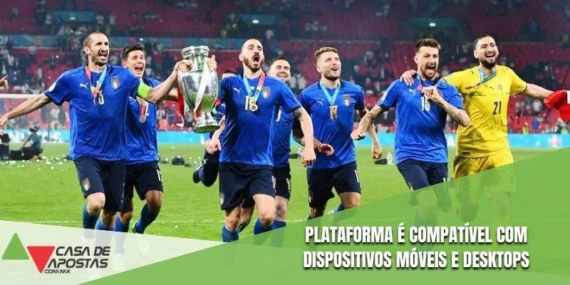 Plataforma é compatível do com dispositivos o móveis e desktops
