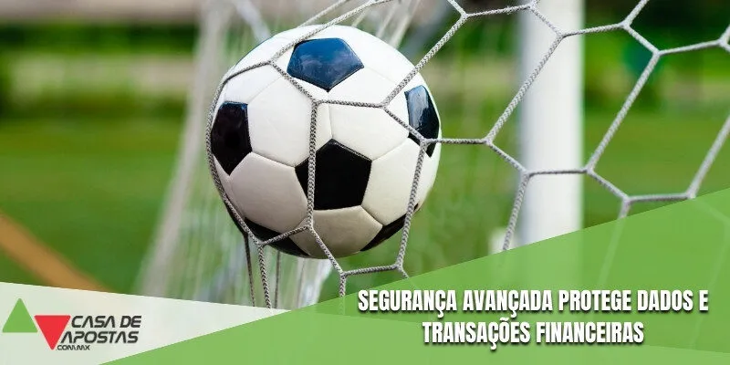 Segurança avançada protege dados e transações financeiras